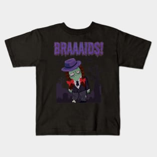 Braid Zombie Kids T-Shirt